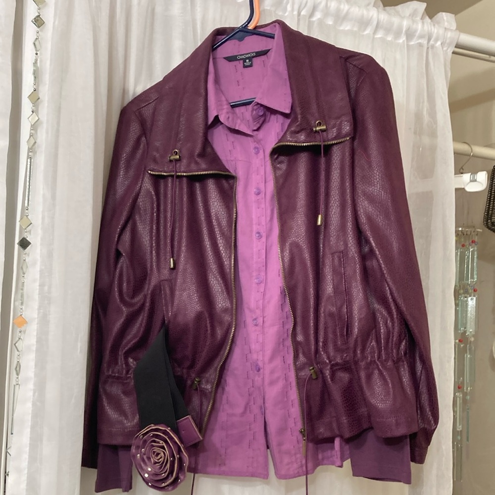 Women's Purple Jacket